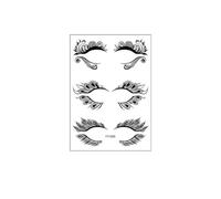 Adesivi for tatuaggi for viso e occhi, trucco for il viso da festa, adesivi for tatuaggi impermeabili(YY-005)