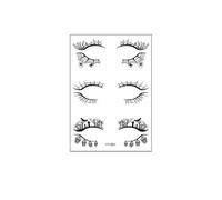 Adesivi for tatuaggi for viso e occhi, trucco for il viso da festa, adesivi for tatuaggi impermeabili(YY-001)
