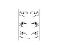 Adesivi for tatuaggi for viso e occhi, trucco for il viso da festa, adesivi for tatuaggi impermeabili(YY-003)