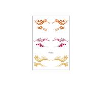 Adesivi for tatuaggi for viso e occhi, trucco for il viso da festa, adesivi for tatuaggi impermeabili(YY-015)