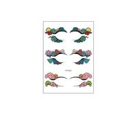 Adesivi for tatuaggi for viso e occhi, trucco for il viso da festa, adesivi for tatuaggi impermeabili(YY-013)