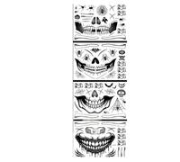 Adesivi for tatuaggi temporanei, adesivi for tatuaggi divertenti, decorazioni for feste e feste danzanti(20)