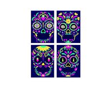 Adesivi for tatuaggi temporanei, adesivi for tatuaggi divertenti, decorazioni for feste e feste danzanti(16)