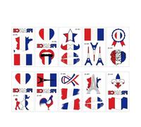 Adesivi for tatuaggi temporanei da competizione, adesivi for il viso impermeabili di carnevale