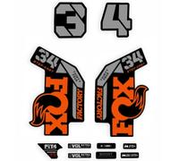 Adesivi Forcella FOX 34 Factory Step Cast 2022