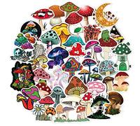 Adesivi Funghi 100 Aesthetic Stickers di life Cute e Divertenti Marche Decal in Vinile Impermeabili Stickers Bomb per PC Portatile Cellulari Scrapbooking Diario Scooter Tazze TV Decorare Regalo