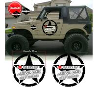 Adesivi fuoristrada Stelle Grafiche 4x4 off road Suzuki Samurai Santana 55 cm