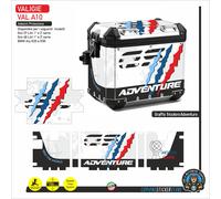 Adesivi grafiche valigie protezione GIVI BMW R 1200 1250 GS ADV graffi VALA10