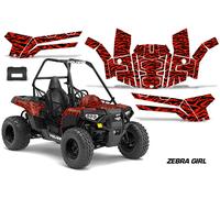Adesivi Grafici Per Polaris Sportsman ACE 150 2016-2018 ZEBRA K R