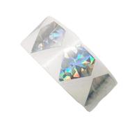 Adesivi gratta e vinci 500 pezzi 25 * 29 mm Adesivi gratta e vinci a forma di diamante laser Biglietti for giochi fai da te promozionali for fai da te