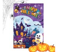 Adesivi Halloween per Bambini | Adesivi Fantasmi Zucche per Diari Creativi,20 Fogli Di Per Bambini Adulti Borracce Skateboard Oggetti Personali