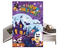 Adesivi Halloween per Scrapbook - Adesivi Fantasma per Bottiglie d'Acqua,20 Fogli Decorativi Per Calza Sacchetto Regalo Album Bottiglia Diario Skate Decor