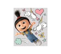 Adesivi - I Minions - Agnes Unicorni - Bianco - Mixte - A partire da 5 anni