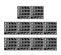 Adesivi impermeabili a mosaico per la decorazione della casa, facili da applicare, per uno splendido design d'interni (10 x 10)