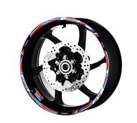 Adesivi impermeabili Per HRC CBR250RR CBR400RR CBR600RR CBR1000RR Adesivo Cerchioni Motocicletta Nastro Adesivo Mozzo Ruota 17 Pollici Cerchio adesivo ruota moto