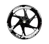 Adesivi impermeabili Per Ya&maha Per T&MAX Per T-MAX 500 TMAX560 TMAX530 500 Adesivi Ruote 15 Pollici 12 Pezzi Decalcomanie Riflettenti Cerchi Motociclette Mozzi Scooter Cerchio adesivo ruota moto