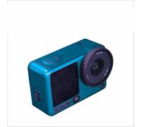 Adesivi in PVC per DJI Osmo Action 6, pellicola protettiva, antigraffio, rimovibile, per DJI Osmo Action 6 Action Camera Wrap (blu fluorescente)