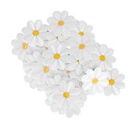 Adesivi in Stoffa per Ricamo Margherita, 40 Pezzi Adesivi in Stoffa per Ricamo Zaino, Accessori per Abbigliamento Toppe in Ferro manuali Fai-da-Te per Pantaloni Borse Scarpe Cappotti