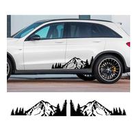 Adesivi in vinile per auto, per Audi, per Benz, per Ford per Dacia, per Renault, per Kia, per Hyundai per Subaru, per Jeep, decalcomanie con grafica Mountain Forest, accessori per tuning