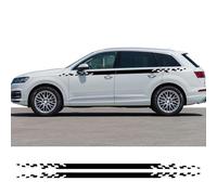 Adesivi in vinile per la linea di cintura dell'auto, finiture, grafiche, accessori, per Audi Q7 4M 4L Tuning Quattro S Line TFSI 2017 2020 2007 2018