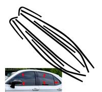 Adesivi in vinile per Toyota per Camry 2018 2023 per guarnizione finestrini nero