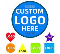 Adesivi in vinile personalizzati con logo, foto o testo, etichette personalizzate impermeabili e lavabili in lavastoviglie, diverse dimensioni e forme, stampate per aziende, bottiglie, regali e altro