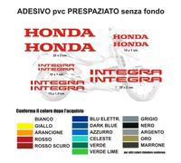Adesivi INTEGRA stickers logo targhette 2020 750 scooter decals SPORT