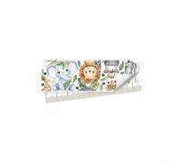Adesivi interattivi coinvolgenti in PVC con simpatici animali per monitorare le altezze dei bambini nel tempo (MS9262)