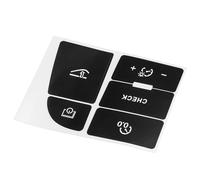 Adesivi interni Compatibile Con A6 2005 2006 2007 2008 2009 2010 2011 Migliora La Visibilità Riduce La Penetrazione Della Luce Adesivi Per Pulsanti Accessori