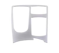 Adesivi interni Compatibile con Benz GLE GLS X166 W166 2013 2014 2015 2016 2017 2018 2019 Adesivi per cornice del pannello multimediale centrale dell'auto(B-black)