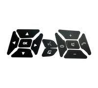 Adesivi interni Compatibile Con Benz GLK350 Classe C Per CLS C218 SLK W172 W204 W212 W218 W207 Adesivo Per Riparazione Pulsanti Volante In PVC Accessorio Opaco