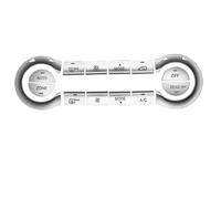 Adesivi interni Compatibile Con Benz Per CLA C117 2013-2018 Per GLA X156 2013-2018 Controllo Centrale Aria Condizionata Pulsante Decorazione Copertura Trim Adesivo