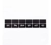 Adesivi interni Compatibile Con BMW Per E70 E71 X5 X6 Adesivi Di Riparazione Per Il Pulsante Antiscivolo Dell'interruttore Del Bagagliaio Accessori Radar Electric Eye