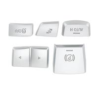 Adesivi interni Compatibile Con BMW Serie 7 F01 F02 2008 2009 2010 2011 2012 2013 2014 2015 Accessori Freno A Mano Pannello Cambio Interruttore Laterale Pulsante P Copertura Auto