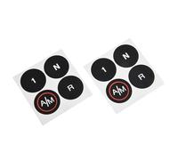 Adesivi interni Compatibile Con Fiat 500 MTA Riparazione Interni Auto Adesivi Neri Per Cambio MTA Adesivi Neri Riparazione Pulsanti Adesivi Rimozione Pulsanti Accessori