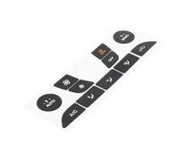 Adesivi interni Compatibile Con Ford Per Focus 1999 2000 2001 2002 2003 2004 2005 Kit Di Riparazione Pulsante AC Decorazione Auto Interruttore Controllo Dell'aria Condizionata Adesivi