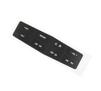 Adesivi interni Compatibile Con Ford Per Mustang 2010 2011 2012, Accessori Per Auto Kit Di Riparazione Adesivi Per Pulsanti Di Controllo Del Volante Usurati Scrostati.