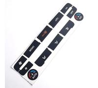 Adesivi interni Compatibile Con Mondeo Kit Di Riparazione Del Pulsante AC Adesivi Per La Riparazione Pulsante Dell'interruttore Controllo Dell'aria Condizionata Per Auto Accessori