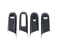Adesivi interruttori auto Compatibile con Benz Classe E W214 2024 2025 Car Styling Door Window Button Cover Frame Trim Sticker Accessori per auto