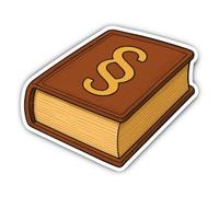 Adesivi laminati: 200 mm, 1 pezzo - XXL paragrafo legge simbolo per spazi giuridici