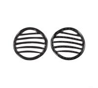 Adesivi laterali in fibra di carbonio per prese d'aria per Fiat 500 e per Abarth 595 2011 2023 anni modello (colore puro)