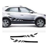 Adesivi laterali per auto, grafica sportiva da corsa, per Kia Sportage, per Subaru Forester Evoque, per Hyundai IX25 Tucson, per Jeep Compass
