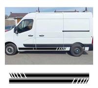 Adesivi laterali per portiere auto, per Renault Master, per Nissan NV400 Interstar, per Opel, per Vauxhall Movano, accessori tuning, decalcomanie in vinile per camper