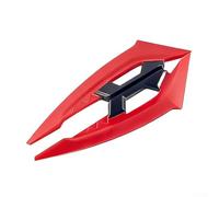 Adesivi laterali per scooter elettrico, in plastica ABS, riflettenti, per Xiaomi per ninebot, Segway, Hoverboard, sicurezza, visibilità notturna, design sportivo, nero, rosso, blu, bianco (rosso)
