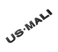 Adesivi Lettere per Cassetta Postale in Metallo Zincato Nero | Autoadesivi Resistenti alle Intemperie, Fissaggio Sicuro, per Casa e Camion, Stile Fai