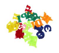 Adesivi Lettere Piccole in Feltro, Set 1 per Pareti e Aula
