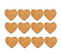 Adesivi magnetici in legno per frigorifero, 12 magneti per lavagna bianca, in legno, per frigorifero, magneti, decorazione per la casa, per cucina, scuola, sala giochi, armadio e area creativa, 3 cm