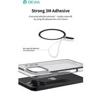 Adesivi Magnetici universali per magsafe su cover 2pz Bianco e Nero - DEADMAR936