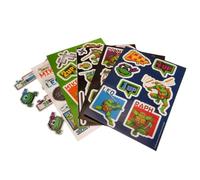 Adesivi marca BLUE SKY modello Set di adesivi Deluxe Tartarughe Ninja (TMNT)