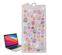 Adesivi Mini - Stickers Animali 3D in Rilievo | Adesivi 3D Divertenti per Bambini, Decorazioni Creative per Quaderni & Scrapbook, Carta Autoadesiva & Resina Epossidica, 9,5x20cm, 50pz per